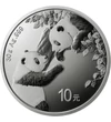 10 jüan, Két panda, , Ag 999, 30 g, Kína, 2023