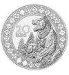 20 euró Medve   Ag 925 1918 g Ausztria 2023