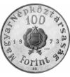 A szabadságharc költője, 50 és 100 forint, ezüst, Magyar Népköztársaság, 1973