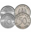  1 2 5 10 50 pfennig sor1936-44 Német Birodalom