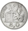  20 frank Merkúr Ag 1949-1955 Belgium