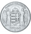  5 pengő Horthy 1930 ezüst Magyar Királyság