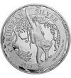1 dollár, Zöld majom, , Ag 999, 31,1 g, Barbados, 2023