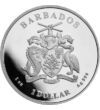 1 dollár Címer  Ag 999 311 g Barbados 2023