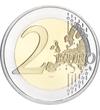 2 euró Európa térkép  CuNi 85 g Szlovákia 2022