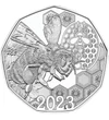 5 euró, Méh ábrázolás, , Ag 925, 7,78 g, Ausztria, 2023