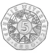 5 euró Címerpajzsok  Ag 925 778 g Ausztria 2023