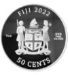 FJ/ 50 cent Kutya ábrázolásAg2022 Fidzsi-szigetek