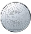 // 10 euró, La Fontaine, 10 euró, ezüst emlékérme, 333-as ezüst, Franciaország, 2021 // La Fontaine, az állatmesék atyja