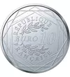 // 10 euró, La Fontaine, 10 euró, ezüst emlékérme, 333-as ezüst, Franciaország, 2021 // La Fontaine, az állatmesék atyja