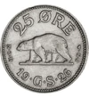 GRL/ 25 öre, Ursul polar, 1926, Grönland