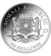 500 shilling Címer   Ag 9999 1555 g Szomália 2023