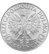  10 zloty Védőszent ezüstLengyelo. Lengyelország