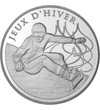  10 euró, Snowboard, ezüst, 2013, Franciaország