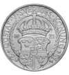  2 korona Vasa Gusztáv Ag 1921 Svédország