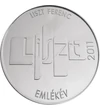 Liszt Ferenc, a keresztény gondolkodó, ezüstözött érem