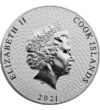1 dollár II. Erzsébet  Ag 999 311 g Cook-szigetek 2009-2021