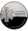 15000 forint Magyarország térkép OMSZ logója Ag 925 3146 g Magyarország 2023
