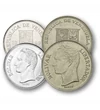 25, 50 centimos, 1 bolivar, , 0, 0, Venezuela, 1989-1990
