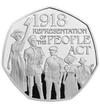  50 penny, Brit választójog 100.évf., Nagy-Britannia