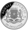 100 shilling Címer   Ag 9999 311 g Szomália 2024