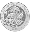 10 font, Clarence bika, , Ag 9999, 311 g, Nagy-Britannia, 2023