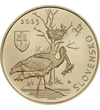 5 euró Halászó fekete gólya címer  CuNi 19 g Szlovákia 2023