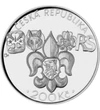  200 korona Junáka pp ezüst 2012 Csehország