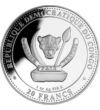 20 frank Címer  színsúly Ag 9999 311 g Kongó 2023