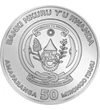 50 frank Címer  Ag 999 311 g Ruanda 2024
