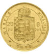  8 forint arany Ferenc J.1870-1890 Osztrák-Magyar Monarchia