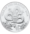 5 font, Sárkány ábrázolás, CuNi, 28,28 g, Nagy-Britannia, 2024