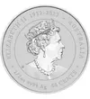 50 cent II. Erzsébet   Ag 9999 1555 g Ausztrália 2024