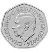 50 penny III. Károly   CuNi 8 g Nagy-Britannia 2024