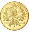  Ferenc József 100 korona 1913 UV Osztrák-Magyar Monarchia