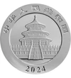 10 jüan Pagoda  Ag 999 30 g Kína 2024