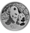 10 jüan, Két panda, , Ag 999, 30 g, Kína, 2024
