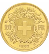  20 frank Vreneli 1883-1949 arany Svájc