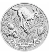 1 dollár, Kenguru, koala, kookaburra, , Ag 9999, 31,1 g, Ausztrália, 2024