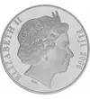 10 dollár II. Erzsébet  Ag 925 252 g Fidzsi-szigetek 2006
