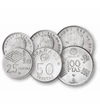 50 centimo, 1, 5, 25, 50, 100 peseta, , 0, 0, Spanyolország, 1980