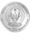 RUAN/ 50 frankNílusi krokodilAg2023 Ruanda