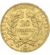  20 frank Ceres 1849-1851 arany Franciaország