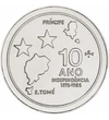 100 dobra, Szigetek, csillagok, , Steel, 31,3 g, São Tomé és Príncipe, 1985
