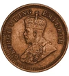 1/12 anna, V. György, Bronz, 1,65 g, Brit India, 1914-1918