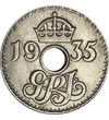 6 penny, Monogram, korona, , CuNi, 2,67 g, Új-Guinea, 1935