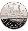 7500 forint, Ikonikus épületek sziluettjei, , Ag 925, 12,5 g, Magyarország, 2024