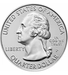 25 cent Washington 2010-2017 USA