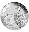 1 dollár, Emu, , Ag 9999, 31,1 g, Ausztrália, 2024