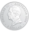 1 dollár III. Károly   Ag 999 311 g Ausztrália 2024